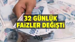 Bankaların Yeni Faiz Tablosu Açıklandı! 700 Bin Liranın Getirisi 30 Bin Liraya Dayandı
